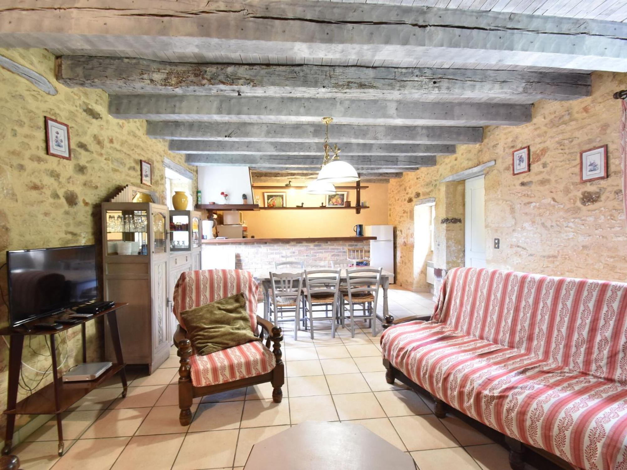 Cosy Holiday Home In Lantheuil With Garden Villefranche-du-Perigord Екстер'єр фото
