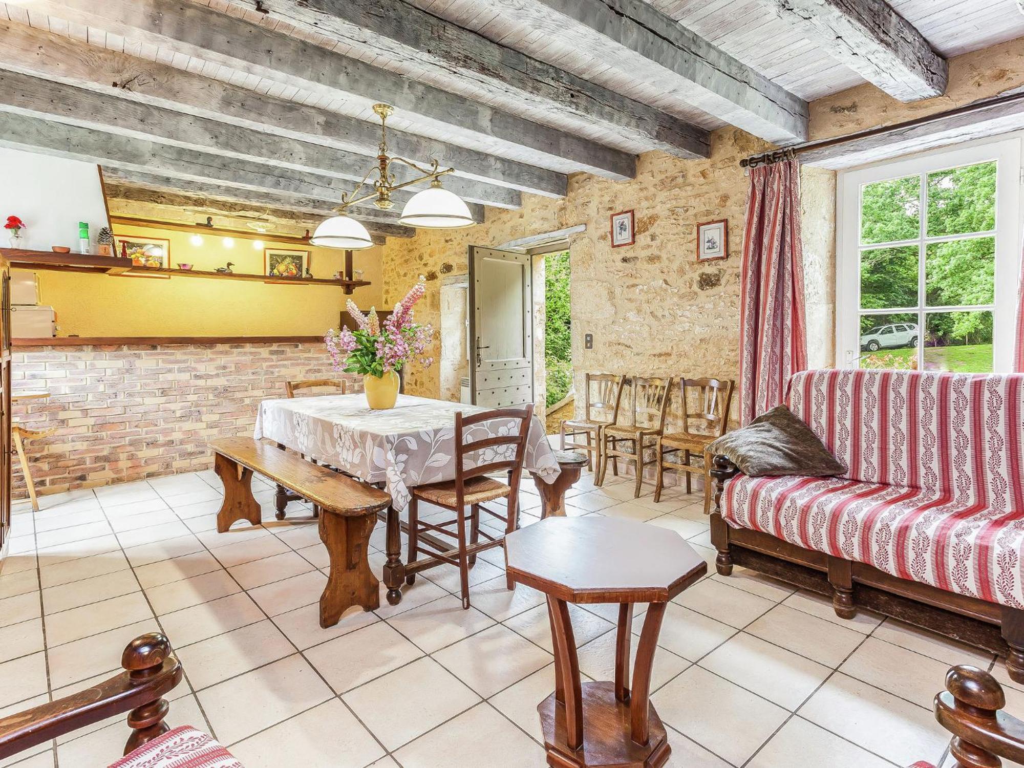 Cosy Holiday Home In Lantheuil With Garden Villefranche-du-Perigord Екстер'єр фото