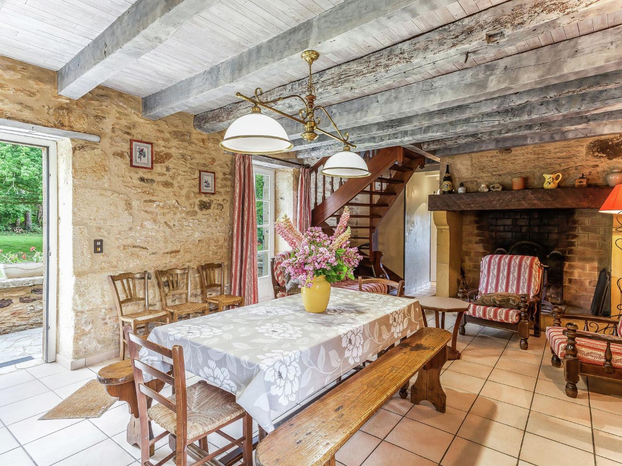 Cosy Holiday Home In Lantheuil With Garden Villefranche-du-Perigord Екстер'єр фото